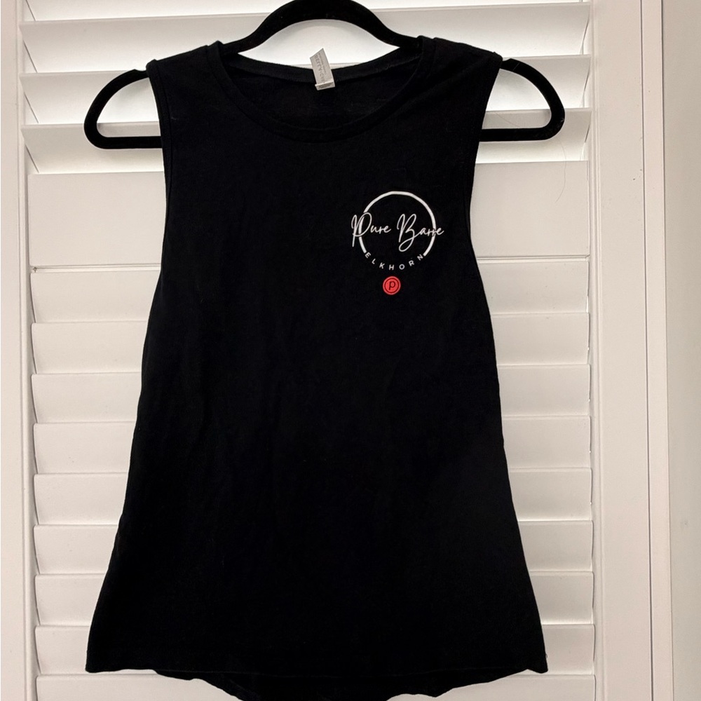 Pure Barre Black Sleeveless Top